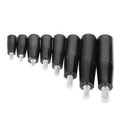 1Pc Revolving Handwheel Machine Handle M6 M8 Male Threaded Stem for Milling Machinery 10cm 15cm