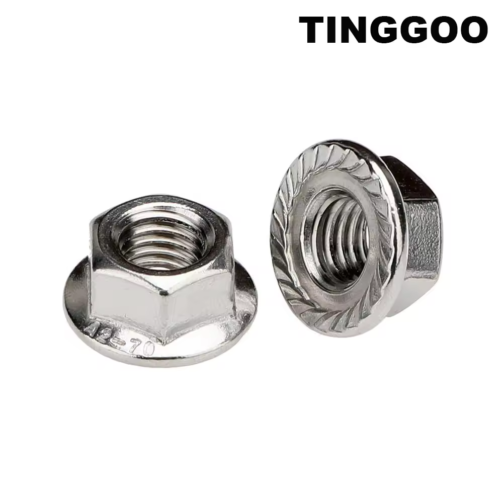M6x0,75 M8x1 M10/M12x1/1,25 6 # -32 8 # -32 10 # -24 32 1/4-20 28 5/16-18 3/8-16 1/2-13 UNC UNF Écrou à bride à filetage fin en acier inoxydable