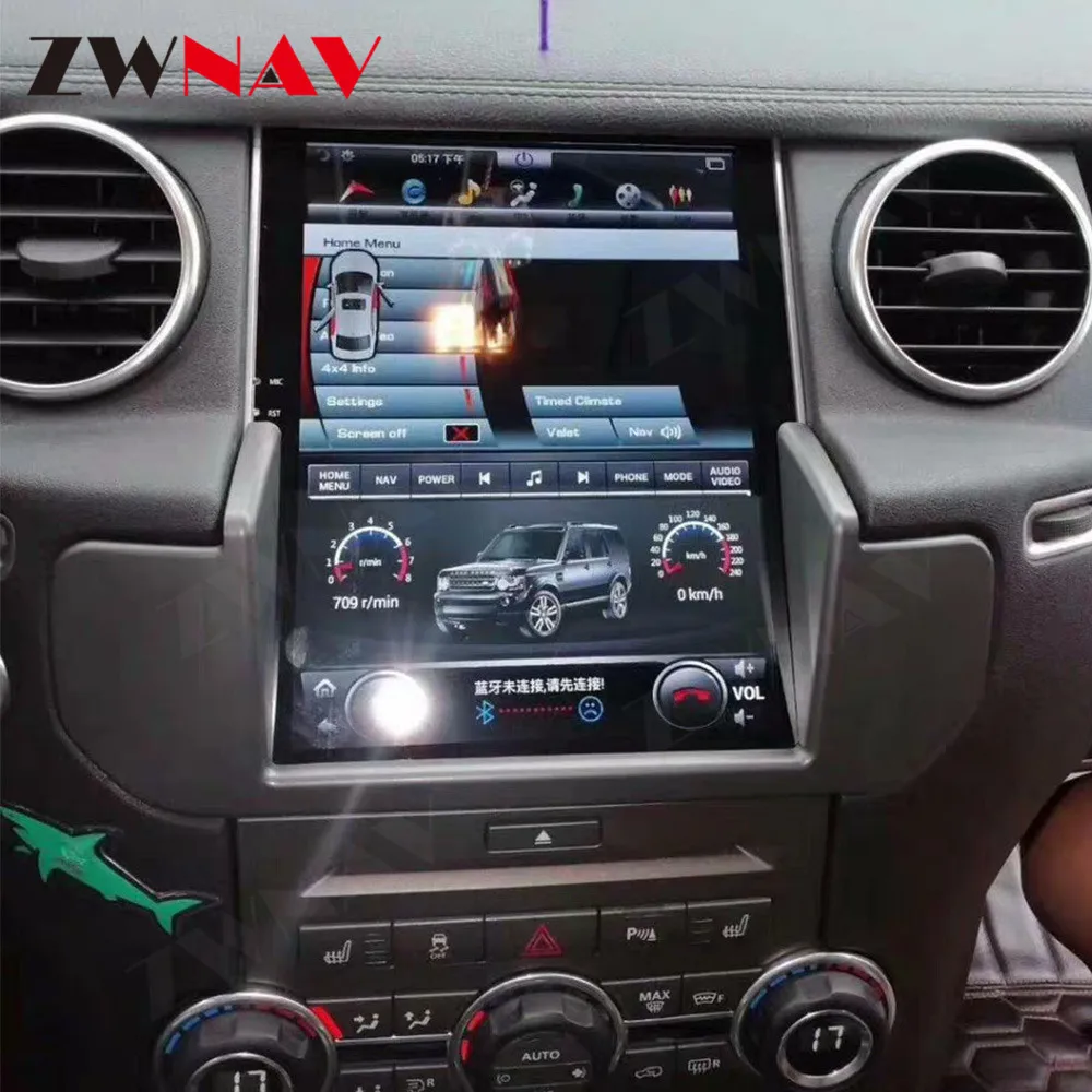 Android 14 GPS Navigation Carplay 10.4 Inch Touch Screen For Land Rover Discovery 2010-2016 WIFI 4G Auto Radio Stereo Carplay