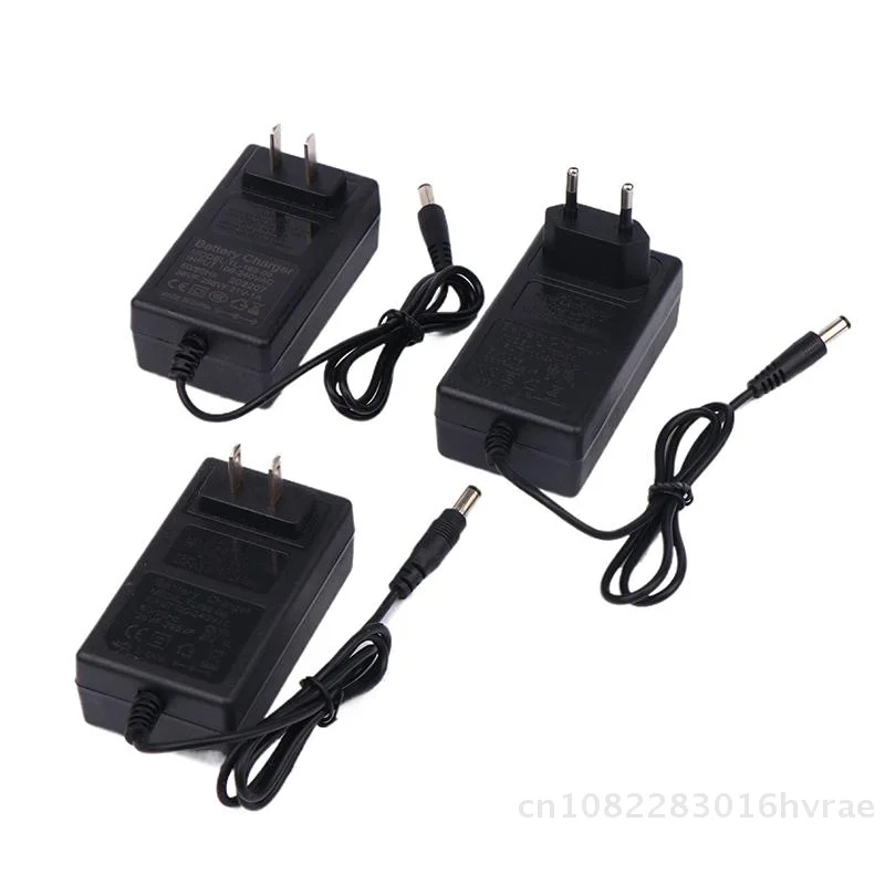 21V 1A リチウム電池充電器、60cmケーブル付き - DC 5.5x2.5mm 電動工具充電器、18V/20V Maxコードレスドリル/ドライバー/ソー用