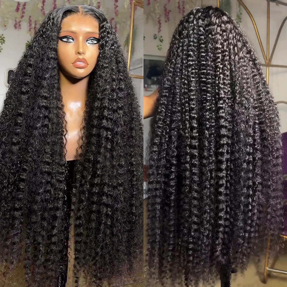 Water Deep Wave HD 30 40 Inch 13x4 Lace Front Human Hair 13x6 Lace Frontal Wig  5x5 Glueless Remy Hair Wear and Go