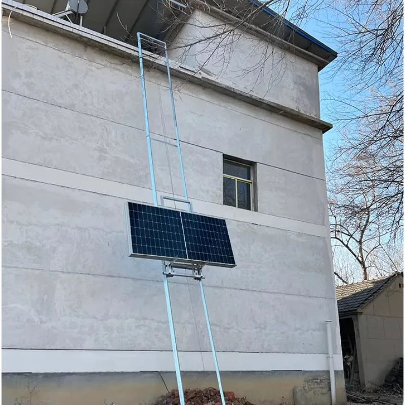 Solar Panel Lift 2-20M 300KG Electric Hoist For PV Installation Roof Mounting Construction Maintenance Portable Lifting Machine