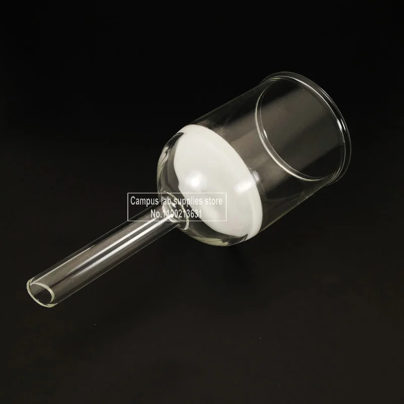 1pcs Glass Sand Core Funnel 30 40 60 100 250 500 1000ml Laboratory Acid and Alkali Resistant Vertical Melting Filtration Funnel