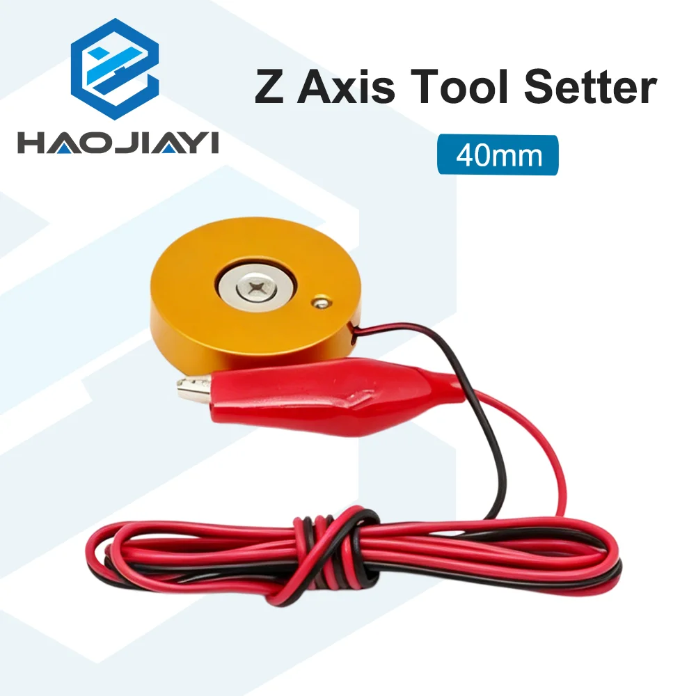 Mach3 CNC Z Axis Tool Setter 40mm Touch Plate Probe Sensor for Router Engraving Milling Machine Replacement Parts