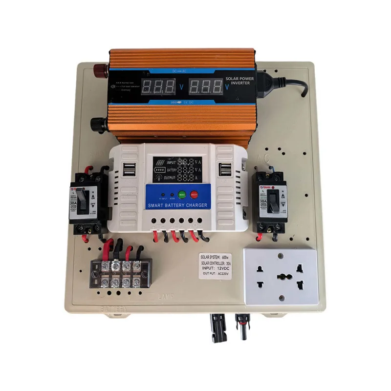 Visual solar reverse control all-in-one machine, photovoltaic controller inverter, gold and silver model