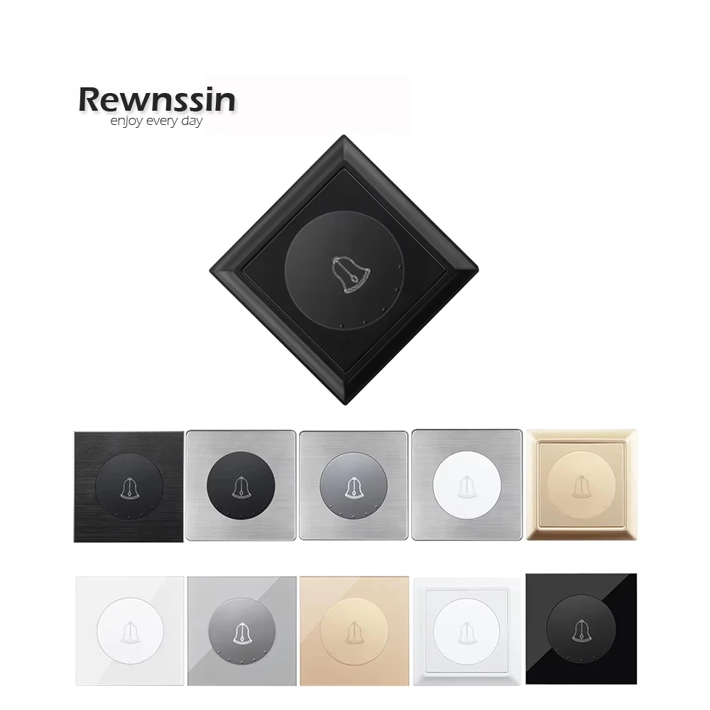 

Черный, белый, золотой, серебристо-серый переключатель сброса, настенный переключатель, кнопочный переключатель, пластиковое стекло, нержавеющая сталь, алюминиевый сплав, переключатель дверного звонка