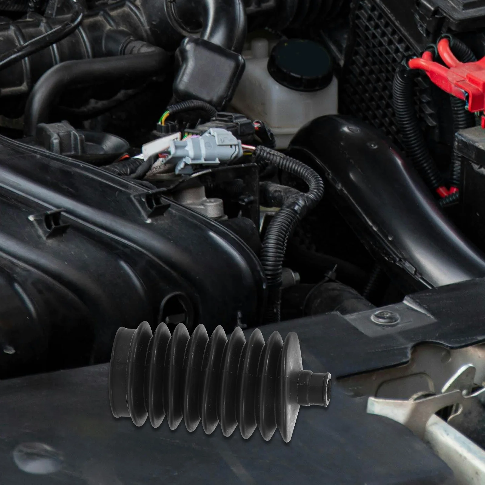 

Golf Cart Steering Rack Dust Boot Rubber Ball Joint Cover Durable Steering Column Protector For Easy Install