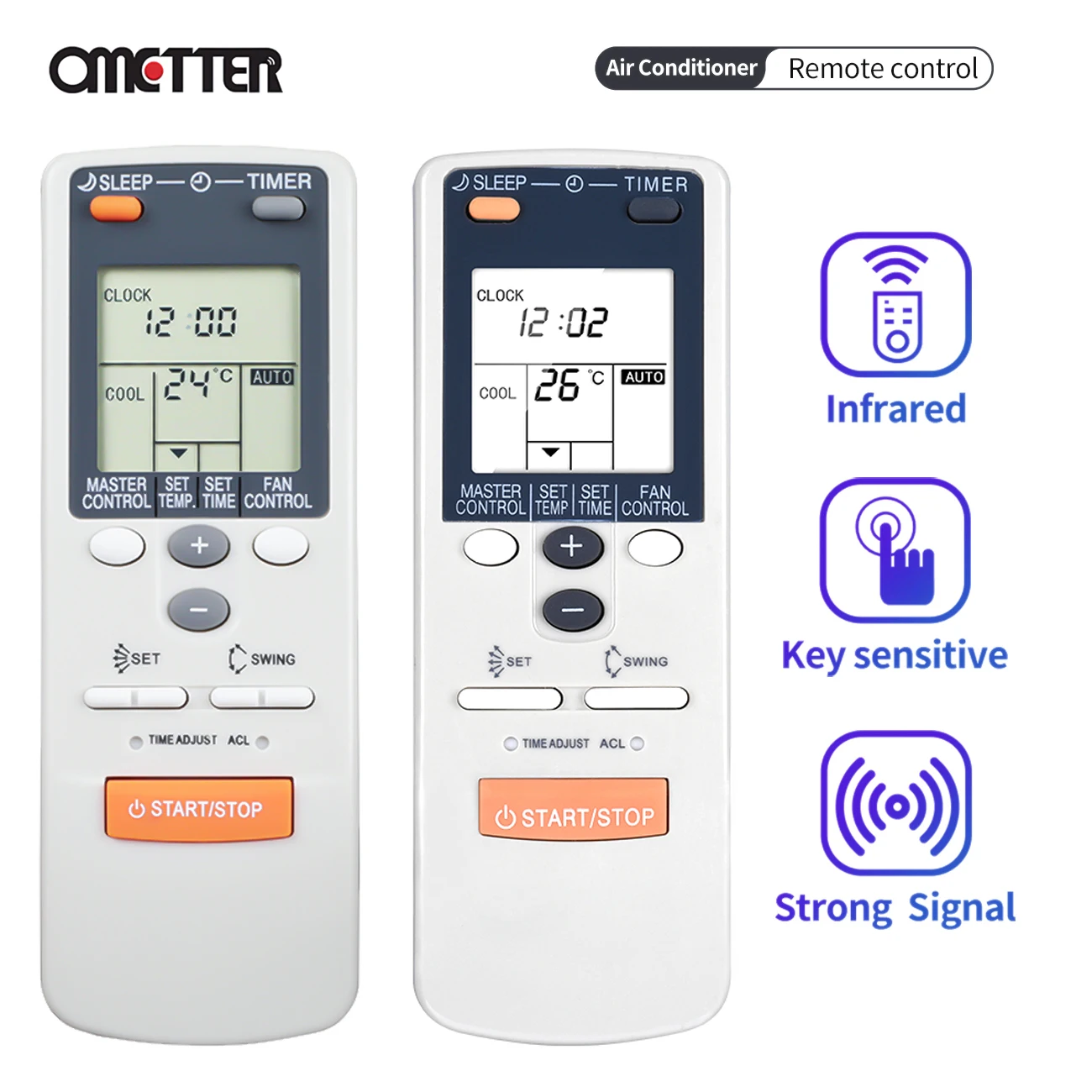 

Universal Remote Control For Fujitsu Air Conditioner AR-JW2 AR-JW1 AR-JW17 AR-JW27 AR-JW30 AR-JW31 JW33 ARDL1