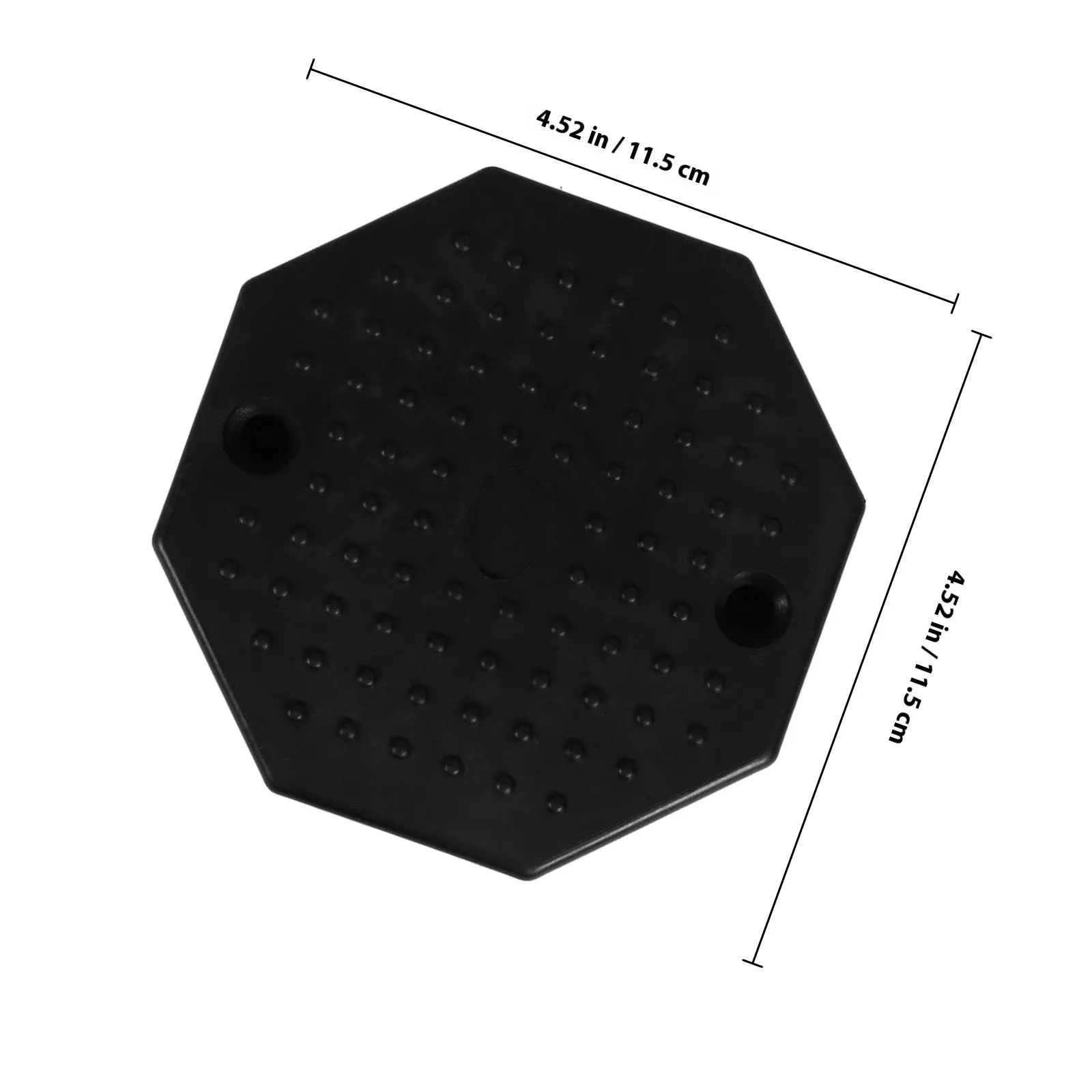 Durable Rubber Jack Pad Anti-Slip Floor Jack Adapter Easy Installation Long-Lasting Performance Rubber Pads Vehicle Lifts