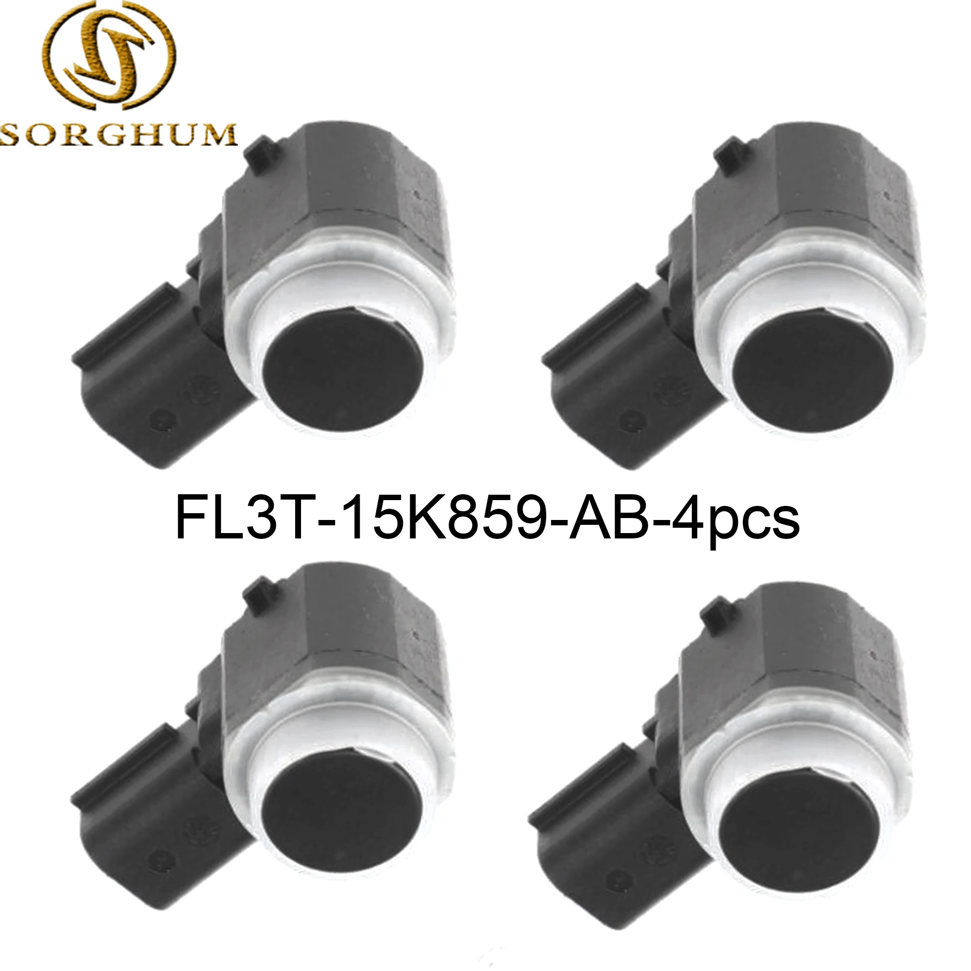 

4pcs FL3T-15K859-AB New PDC Parking Sensor Bumper For Ford Escape Lincoln MKS Mercury