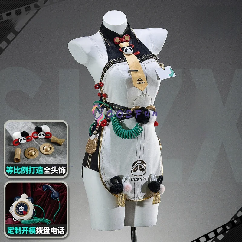 

Zenless Zone Zero Dialyn Cosplay Costume Cos Game Anime Party Uniform Hallowen Play Role Clothes Clothing COSFun
