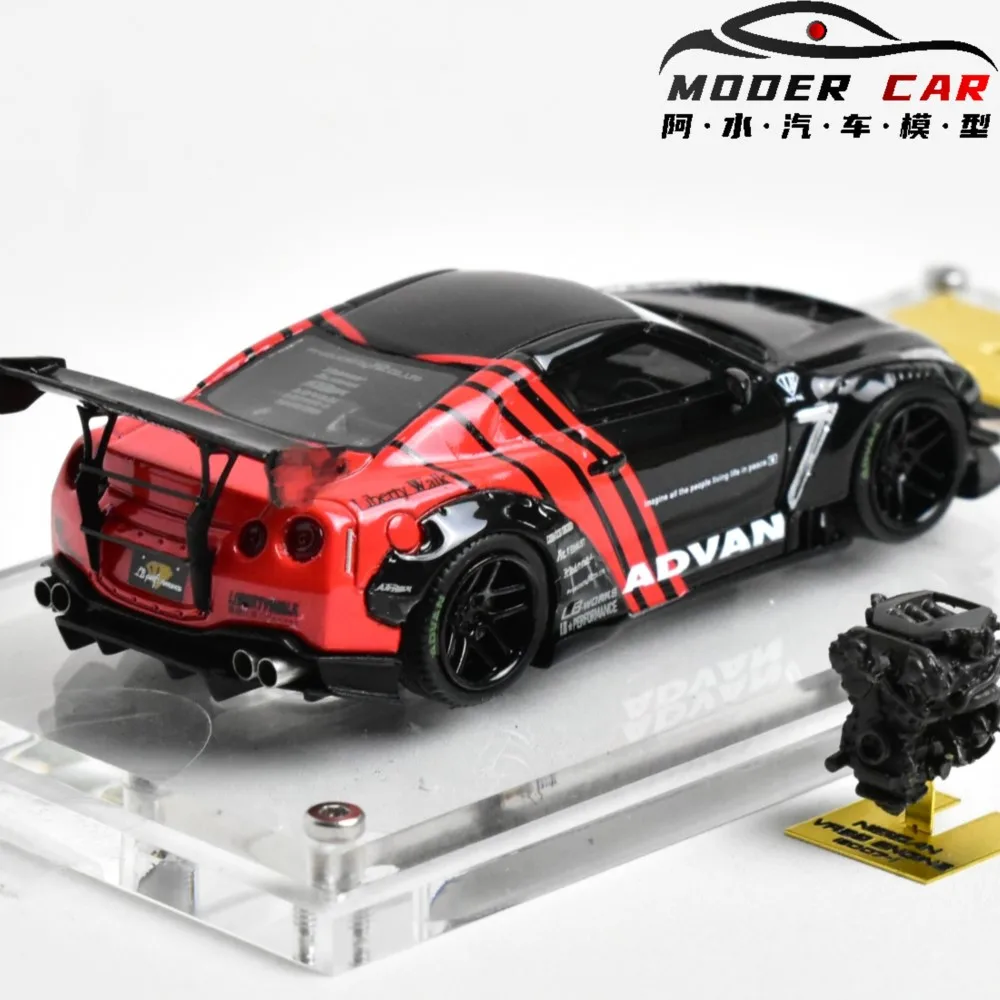 IG 1:64 Awesome GTR R35 Type 2 Memorable Resin Diecast Model Car