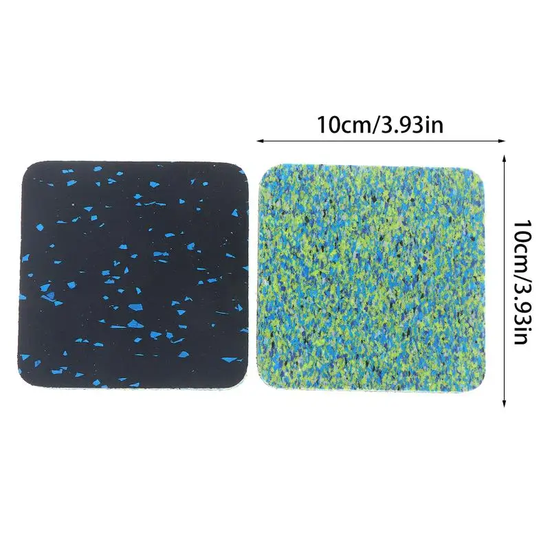 4PCS Sound Insulation Shock Absorbing Mat, Floor Protection For Treadmill Washer Treadmill Mat Pads Exercise Equipment view 6