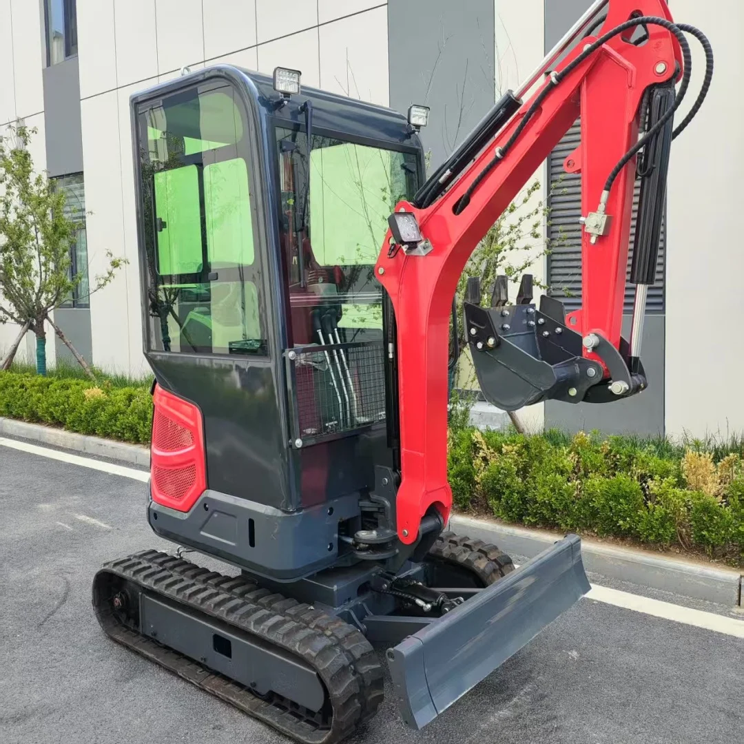 حفارة هيدروليكية 1.5 طن 1.8 طن الصين حفارة صغيرة حقيبة صغيرة شحن مجاني مصنع مخصص كوبوتا حفارة صغيرة #3