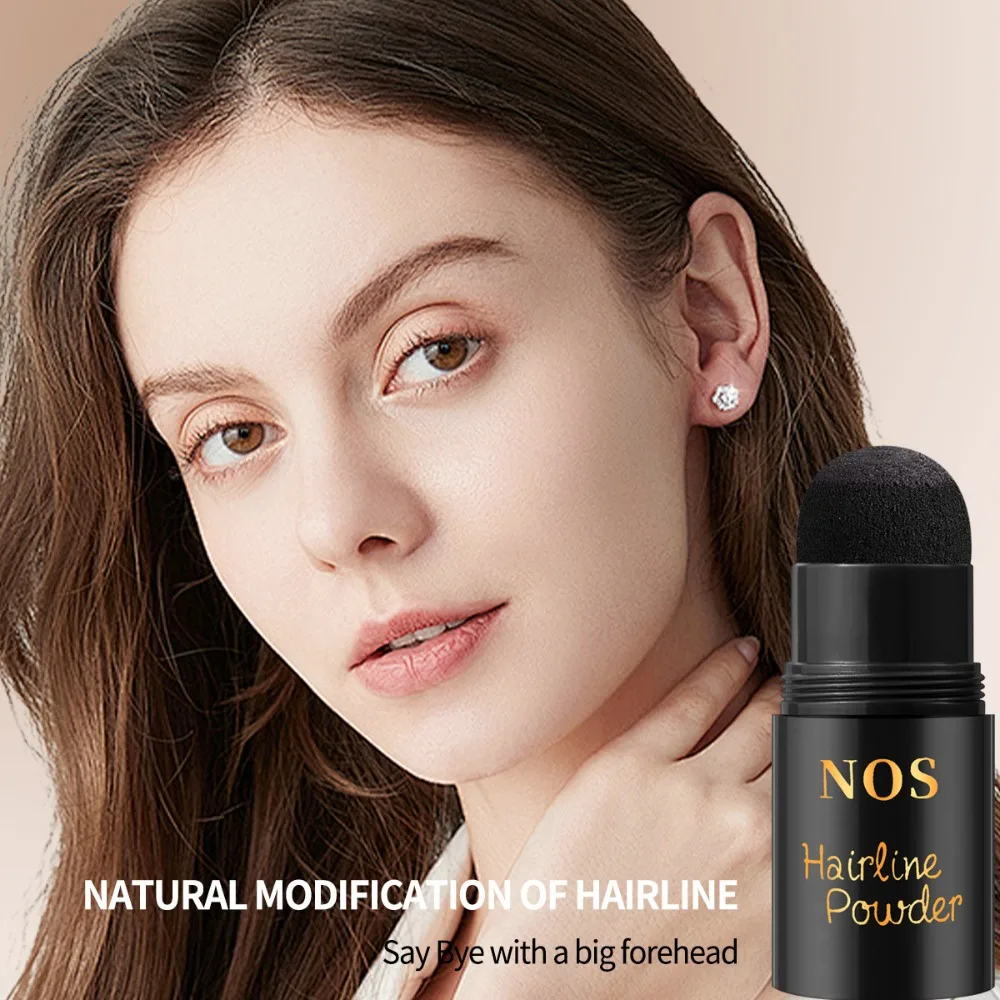 1Bottle Hair Fluffy Powder Hairline Instantly Black Blonde Root CoverUp Hair Concealer Paint Repair Fill In Shadow Thinning 1.2g