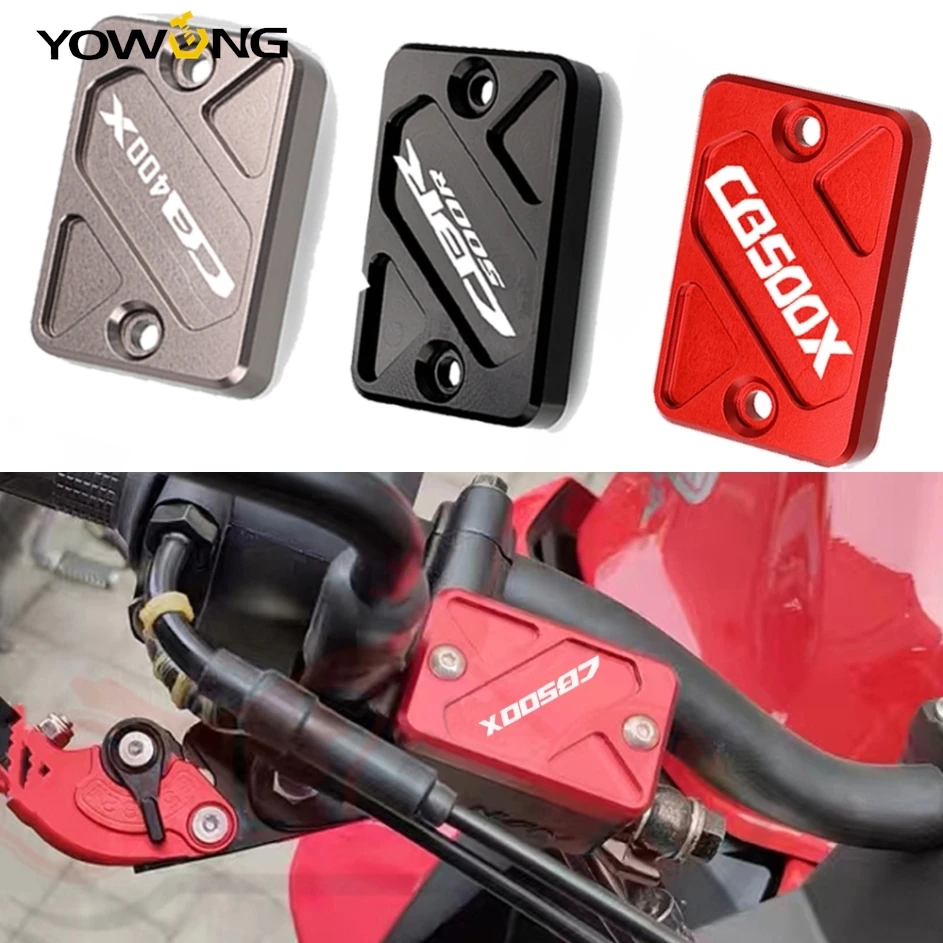 

Front Brake Reservoir Fluid Cover Cap Guard Protector For HONDA CB400X CB500X CB500F CBR500R CBR500F CB400F ADV150 CB CBF 190R