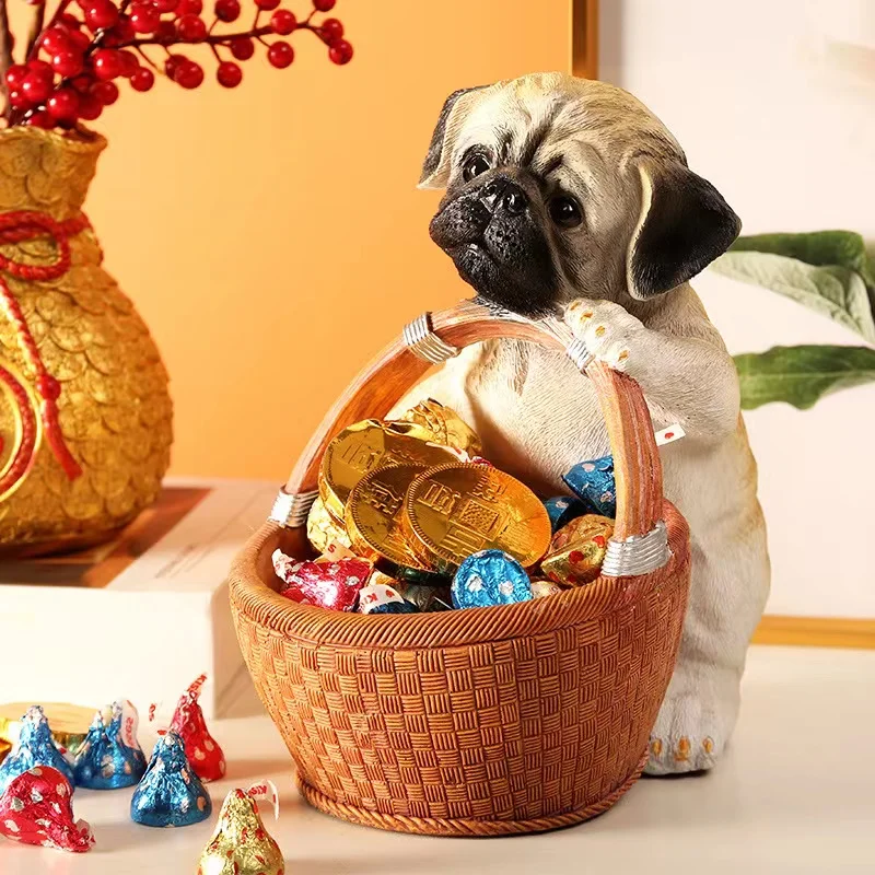 Скандинавская собака стойка для хранения украшений Xuanguan обувной шкаф чайный столик для гостиной декоративный ключ сушеные фрукты