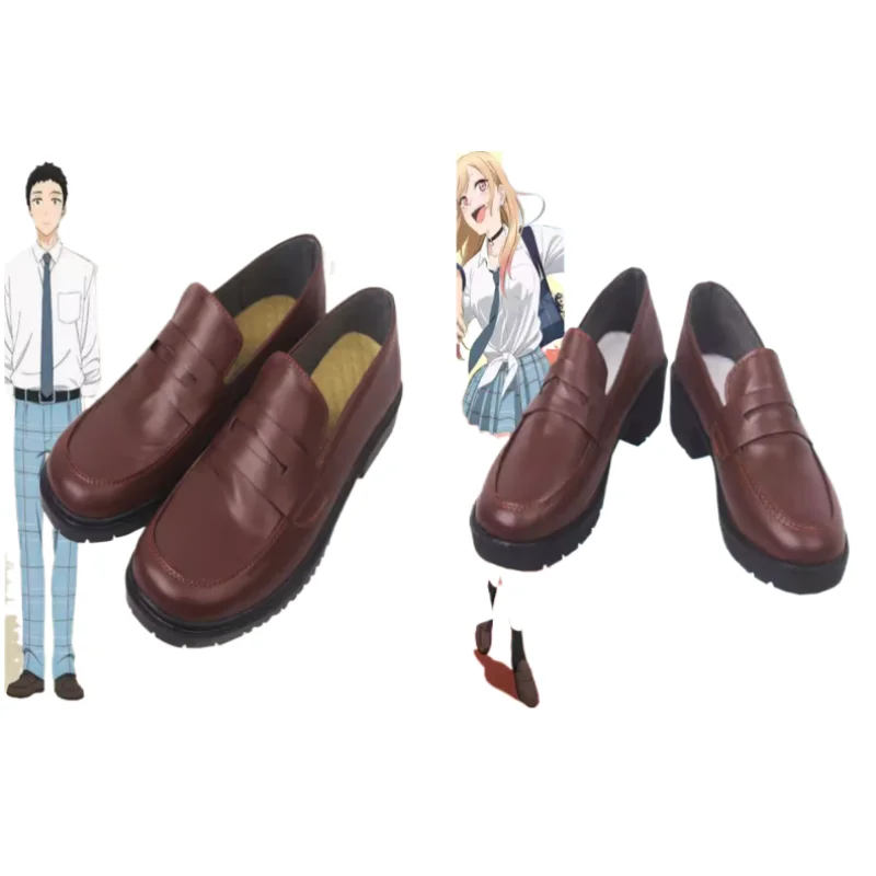 

Обувь для косплея по аниме My Dress Up Darling: ботинки Годжо Вакана и Китагава Марин, школьная форма JK, обувь для Хэллоуина