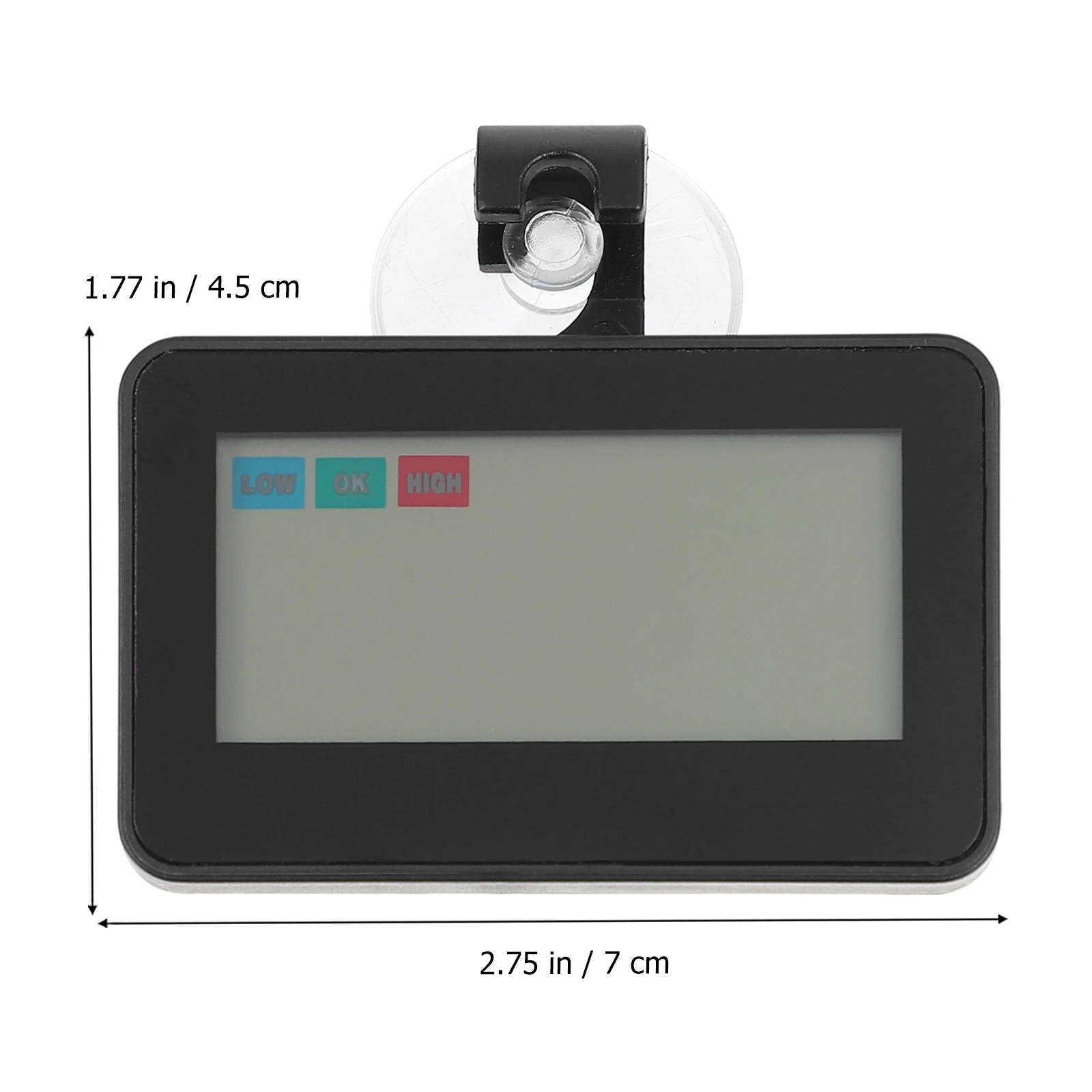 

Magnetic Refrigerator Thermometer Hygrometer Mini Digital Temperature Humidity Meter For Freezer Cold Storage Indoor Outdoor