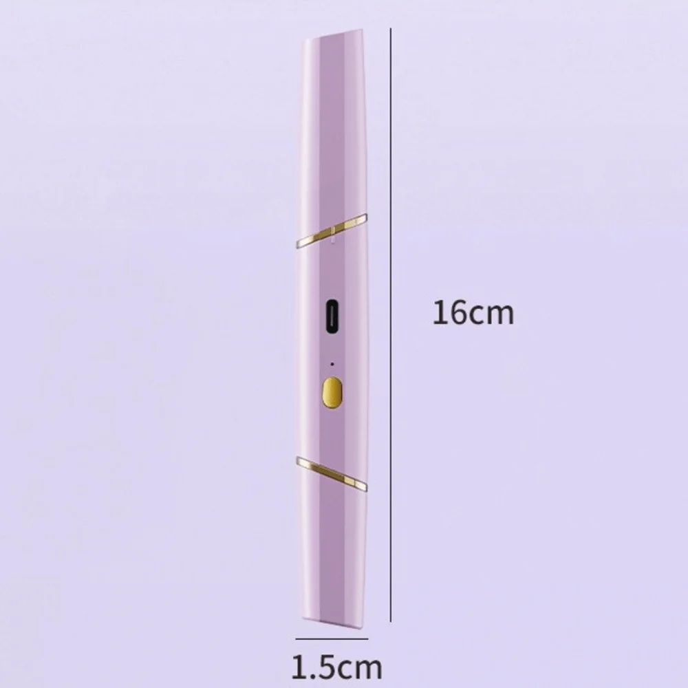 เครื่องเล็มขนคิ้วไฟฟ้าอเนกประสงค์พร้อมหัวคู่ เครื่องกำจัดขนแบบชาร์จไฟได้ เครื่องโกนขนไฟฟ้า