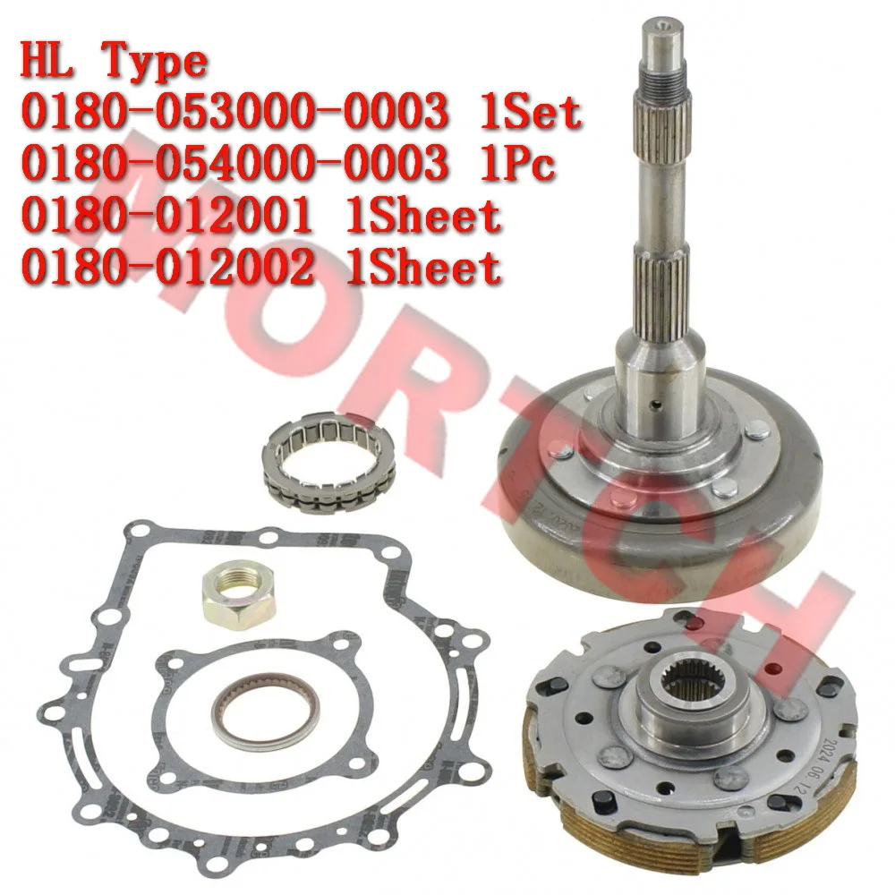 

Оригинальный сцепление в сборе HL 0180-05A000-0003 для CF Moto ATV UTV CF500 X5 CF188 SSV CF600 625, аксессуары для мотоциклов