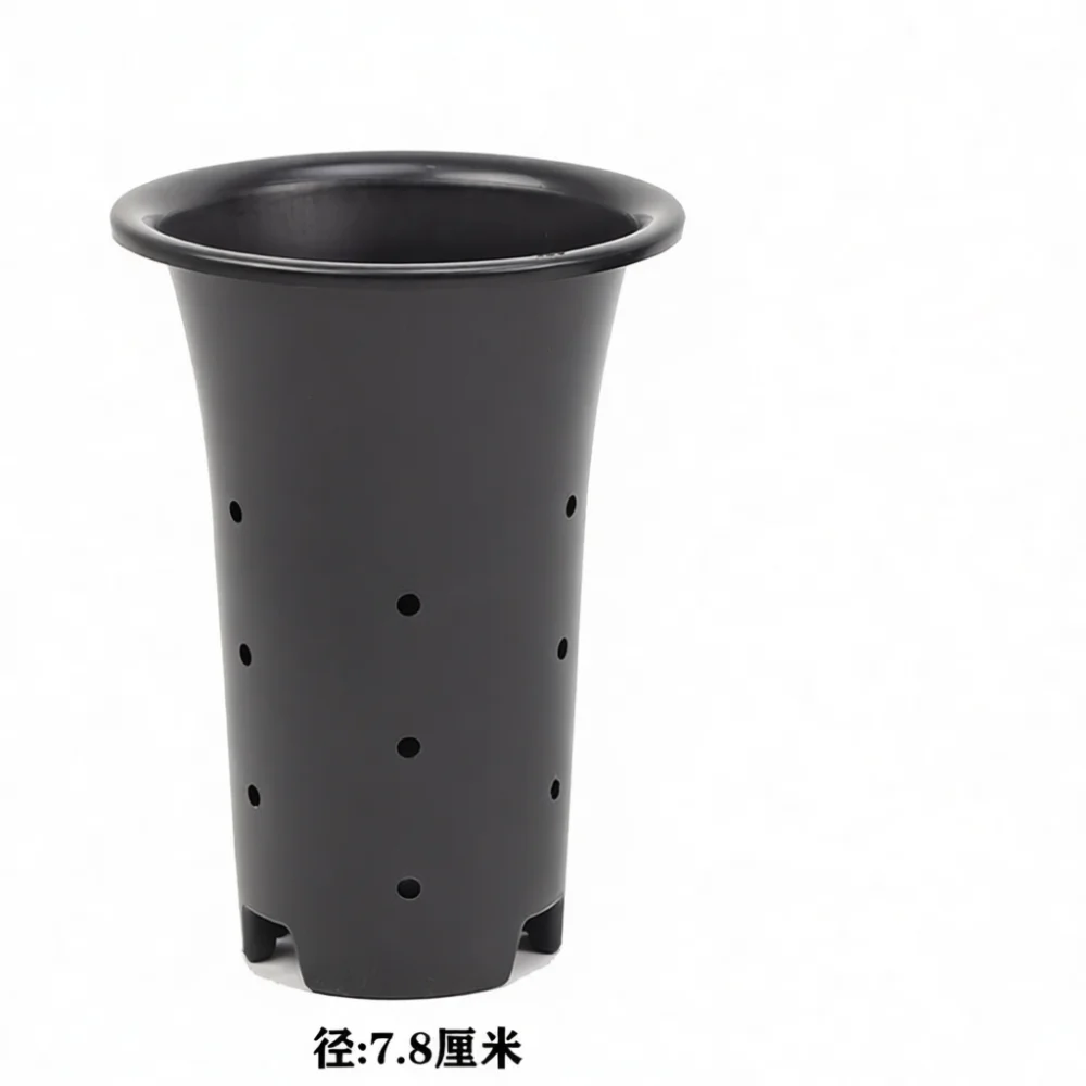 Premium Plastic Orchid Pot Tall Thickened Breathable Planter Healthy Root System Container For Home Office Garden Decor