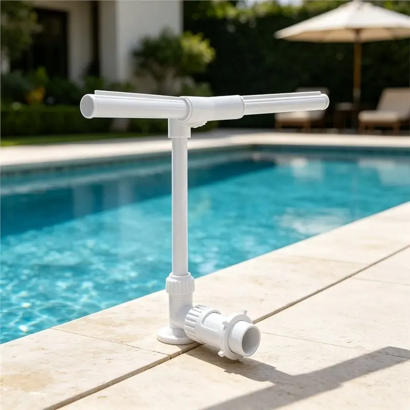 EYFL-Adjustable Dual Spray Waterfall Fountain Swimming Pool Sprinkler Spray With Fountain Bracket