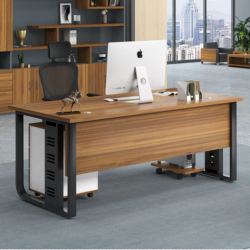 Manager Combination Office Desks Boss Modern Simplicity Computer Office Desks Commercial White Escritorios Work Furniture QF50OD