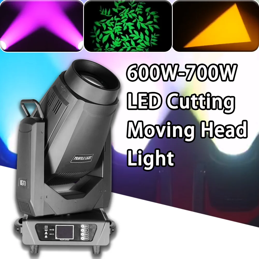 

600W 700W LED Moving Head Light With Focus Atomization Rainbow Pattern And Strobe Effects For DJ Disco Wedding Party Club
