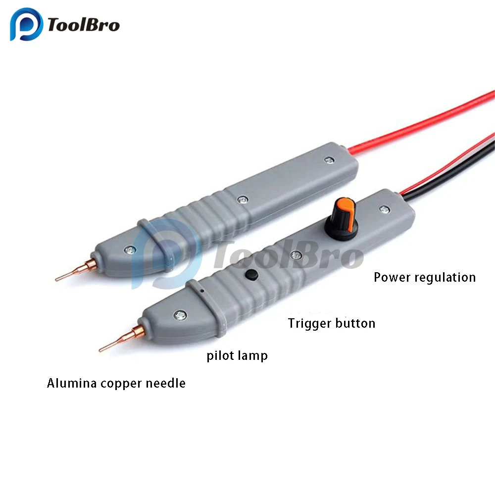 Handheld Spot Welder 12V-16.8V Adjustable Frequency Welding Machine for 18650 21700 Lithium Lead Acid Car Battery EC5 Connector