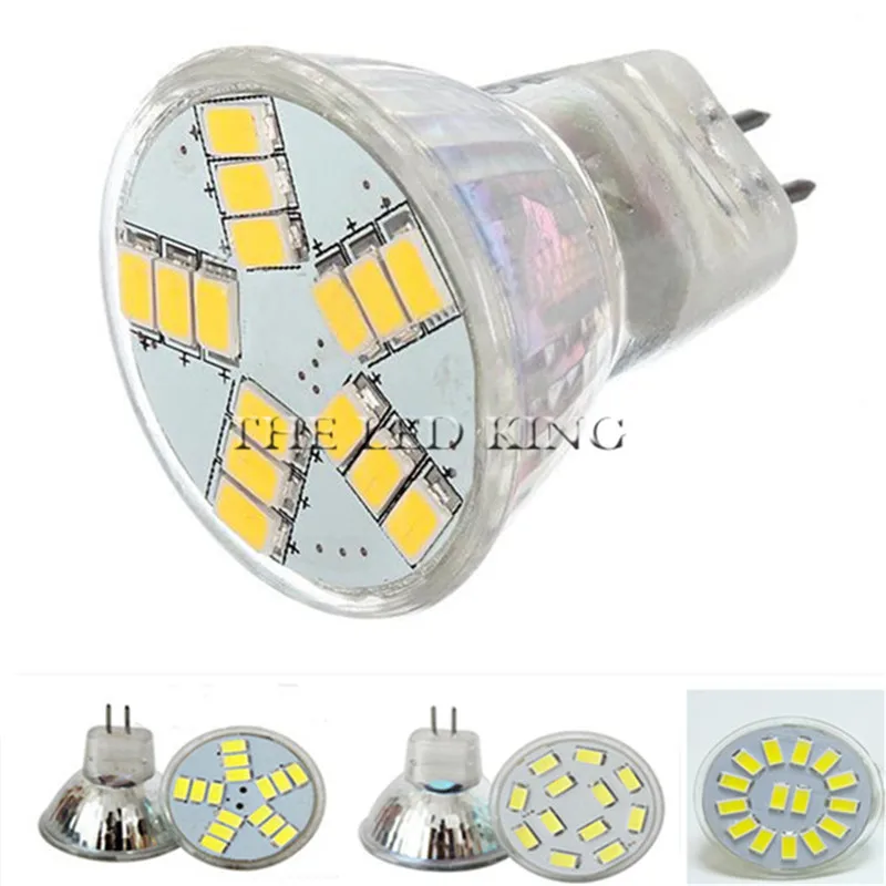 Bombilla LED MR11 COB superbrillante, 6W, 9W, 12W, GU4 5730, 12V, Blanco cálido/4000K/blanco frío, precio al por mayor de fábrica