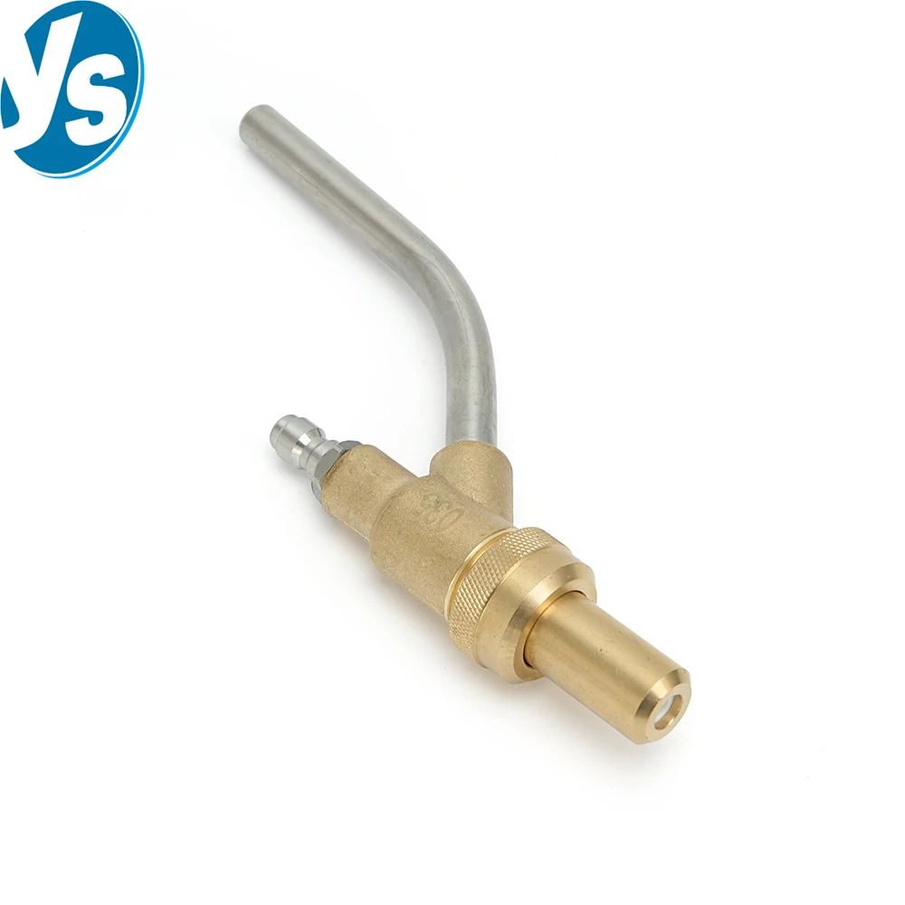High Pressure Sand Blasting Gun Nozzle, Water Jet Sand Blaster Head for Pressure Washer, Rust & Paint Removal Tool