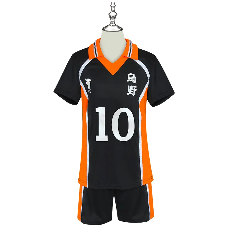 Haikyu!! Haikyuu Costume Cosplay Karasuno Koukou liceo pallavolo Club Hinata Shoyo Kageyama Tobio abbigliamento sportivo maglie