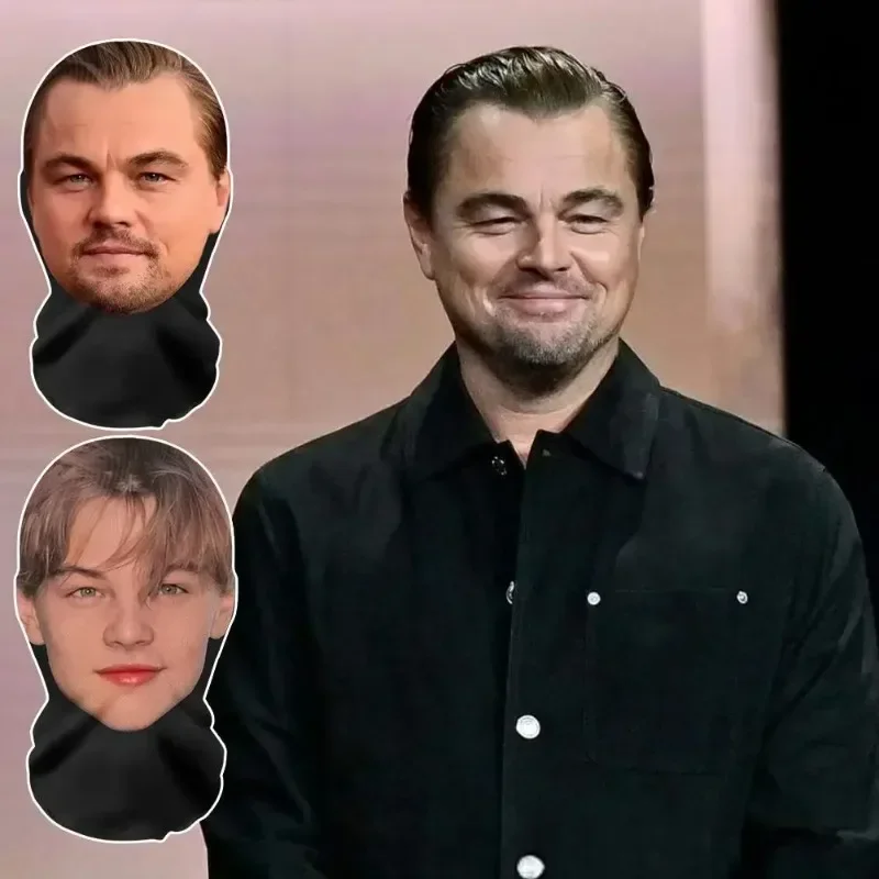 

2pcs Cosplay 3D Printed Mask Stretch Mesh Full Face Mask Men and Women Role Play Headdress Hip Hop Fashion Balaclava Headdress