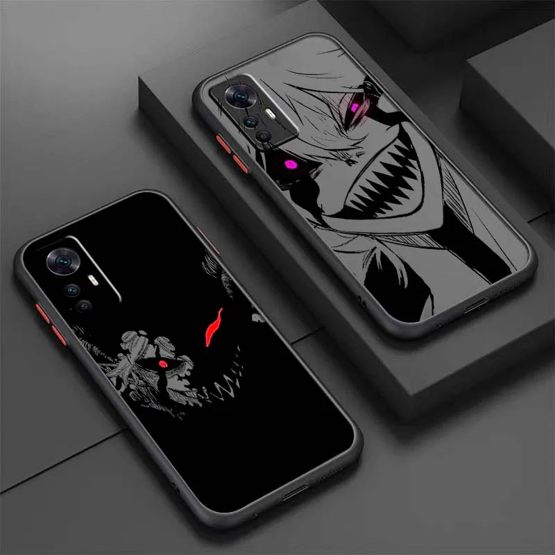 Comics Black Clover Carton Art Phone Case For Xiaomi Mi 15T 14T 13T 13 12T 12 12S 11T 11 10 Ultra Pro Lite Frosted Translucent