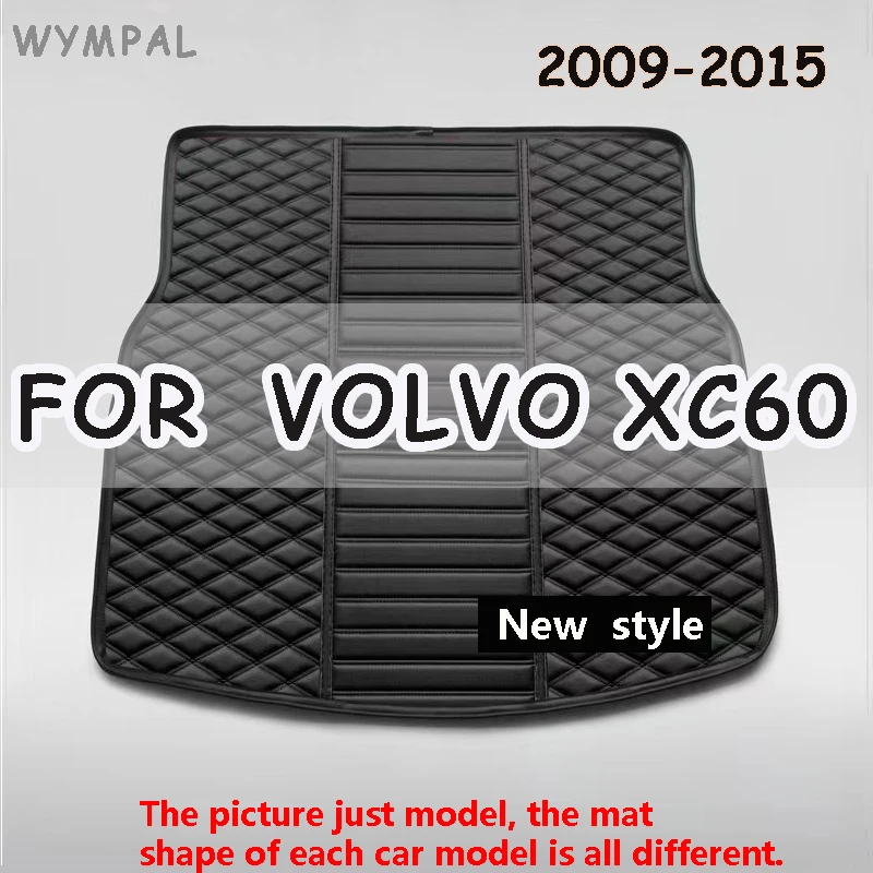 

Коврик в багажник автомобиля для VOLVO XC60 2009 2010 2011 2012 2013 2014 2015, подушечки для ног, ковер, аксессуары для интерьера