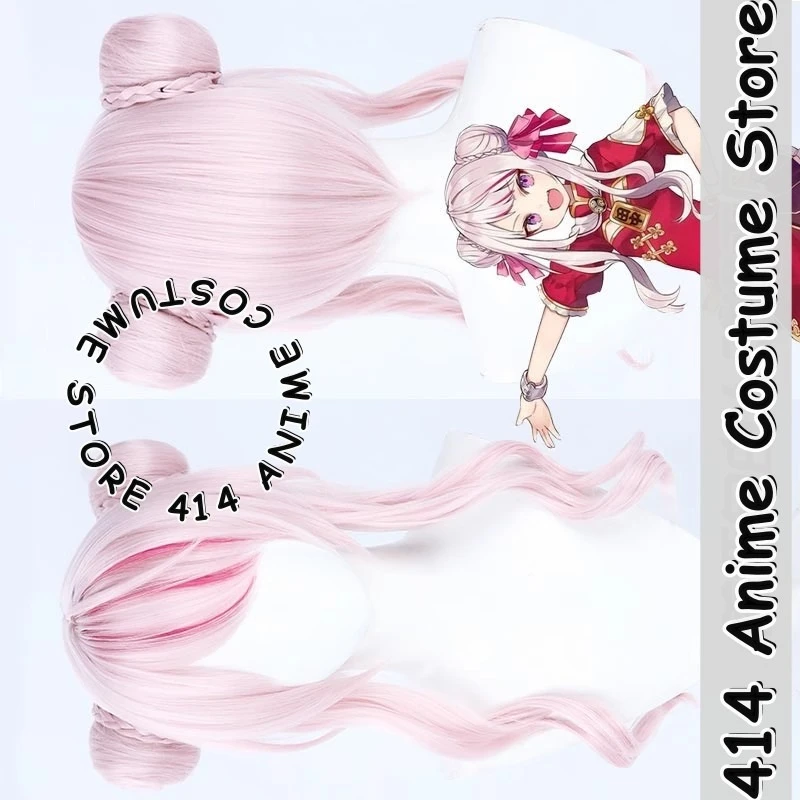

Парик для косплея игры и аниме Tanaka Hime VTuber, термостойкое волокно, синтетические волосы