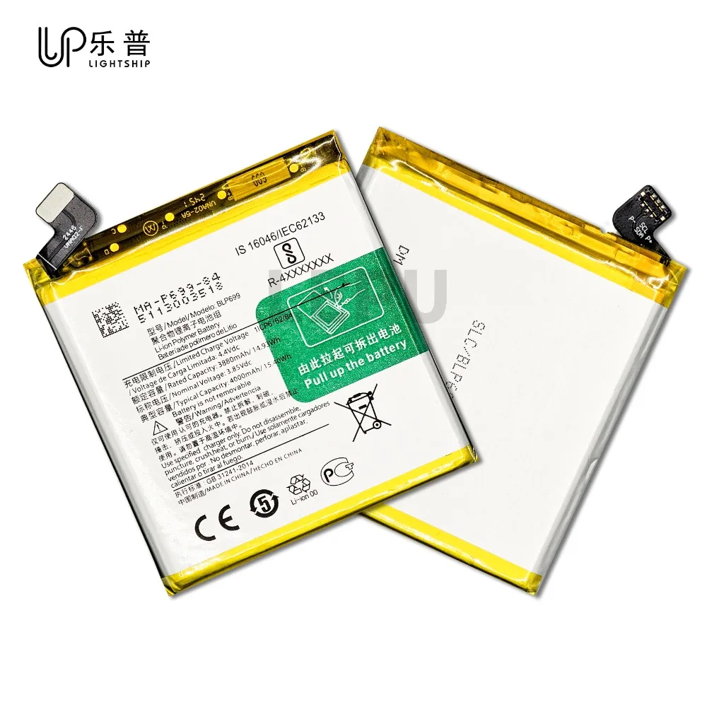 Batterie BLP699 pour ONEPLUS 7 PRO avec kits d'outils gratuits batterie de haute qualité pour téléphone ONEPLUS 7 PRO remplacer la batterie BLP699 4000mAh