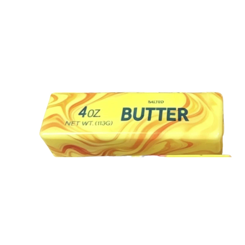 Neues Squishy Simuliertes Butter-Quetschspielzeug Weiches Stressabbau-Spielzeug Langsam Aufsteigendes Sensorisches Fidget-Spielzeug für Angstzustände ADHS Autismus Geschenk für Erwachsene