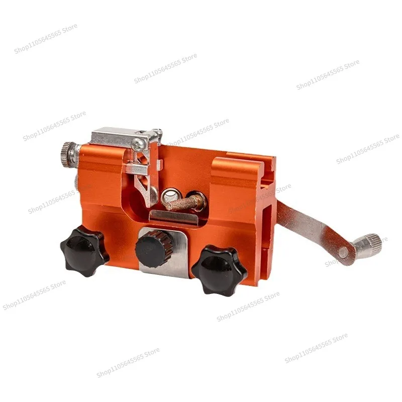 For Manual Chain Grinder Chain Clip Grinding Edge Chain Grinder Portable Hand Crank Home Gardening Tool