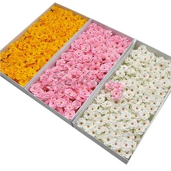 Romantic Cherry Blossom Artificial Flowers for Wedding DIY Decoration 25pcs/lot