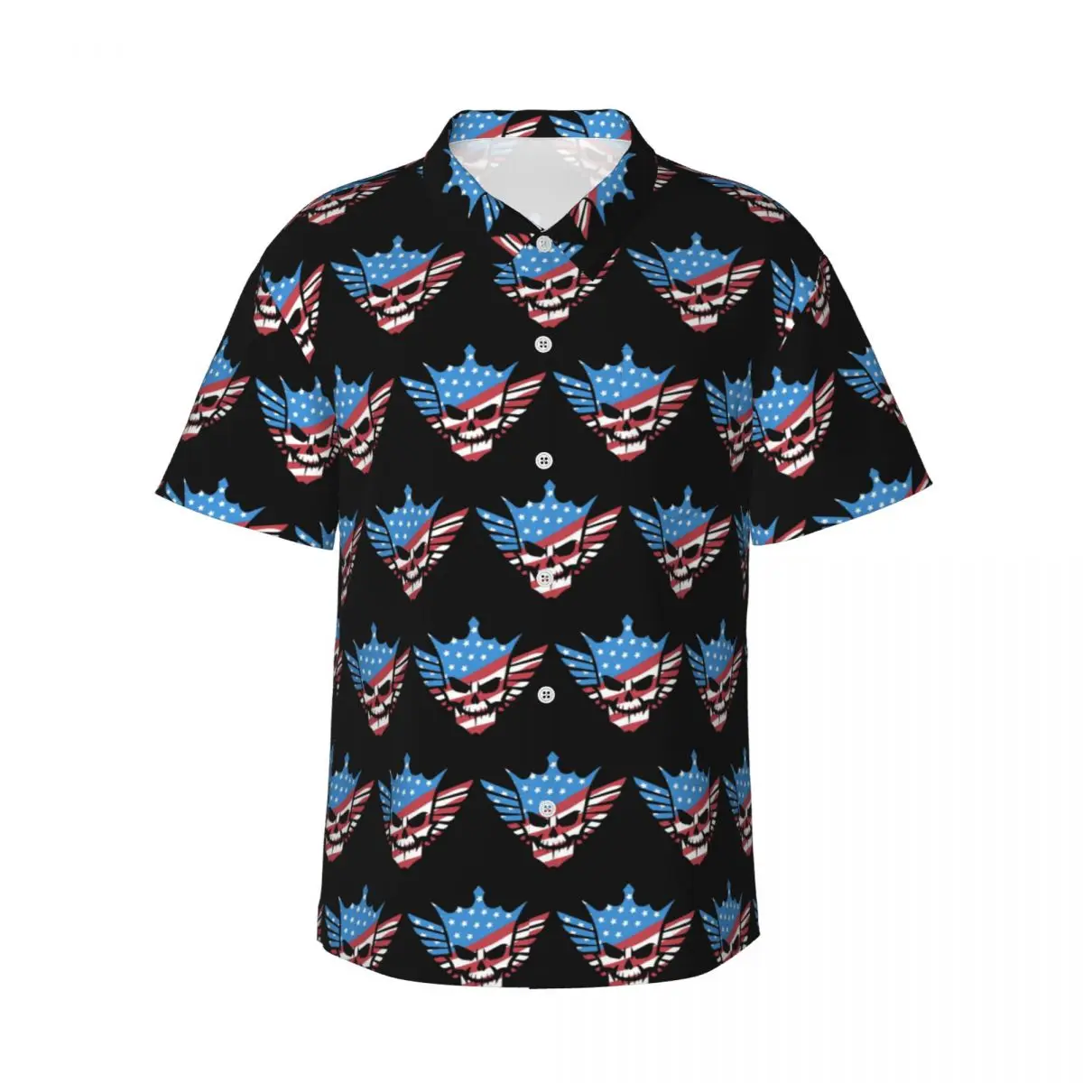 

Cody Rhodes Wrestler Men's Shirts Hawaiian Short Sleeve Shirt Fashion Lapel Tops for Summer Beach