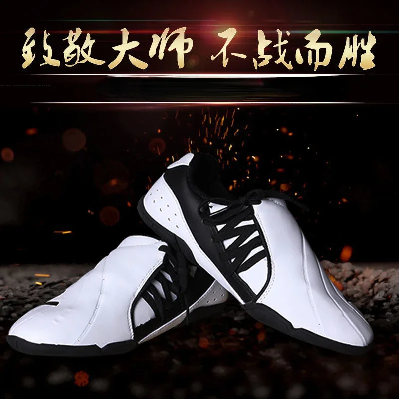 Martial arts shoes for Men Women Soft Bottom Taekwondo Shoes Couples Taichi Karate Shoe kids Kung fu shoes