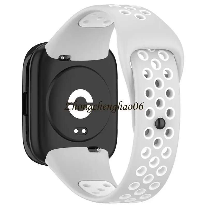 Silicone Rubber Watch Waterproof untuk Redmi Watch3 Lite Active Smartwatch 601F