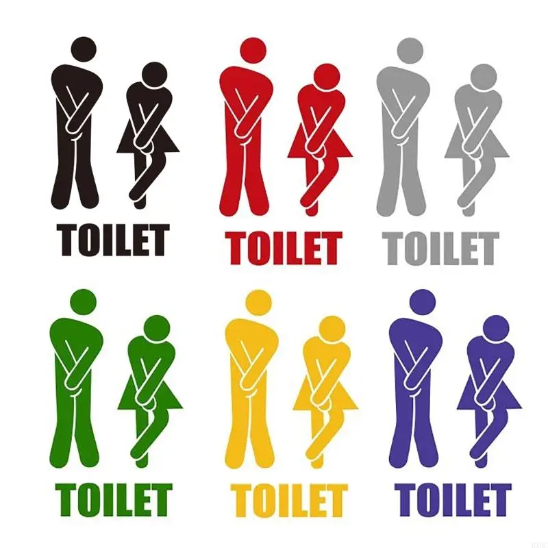 Sticker WC Adesivo per toilette in PVC impermeabile