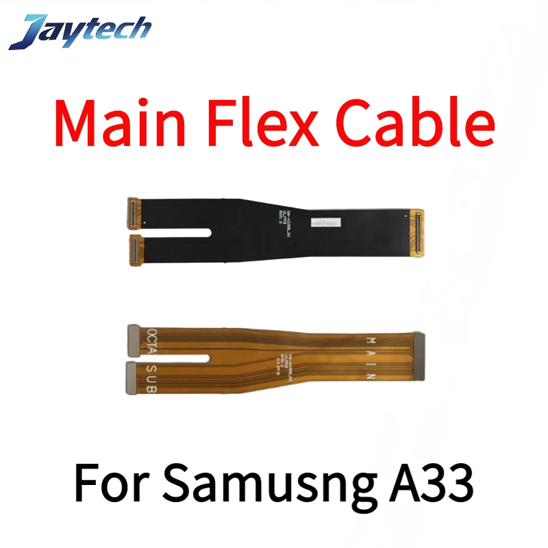 삼성 A22 A33 A34 A53 A72 4G 5G 메인보드 메인 플렉스 케이블 1개, 마더보드 플렉스 케이블 보드 리본 커넥터 예비 부품