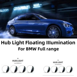 Hub light Car Floating Illumination Wheel Caps LED Light Center Cover Lighting Cap for BMW E36 E39 E46 E60 E87 E90 F10 F20 F30