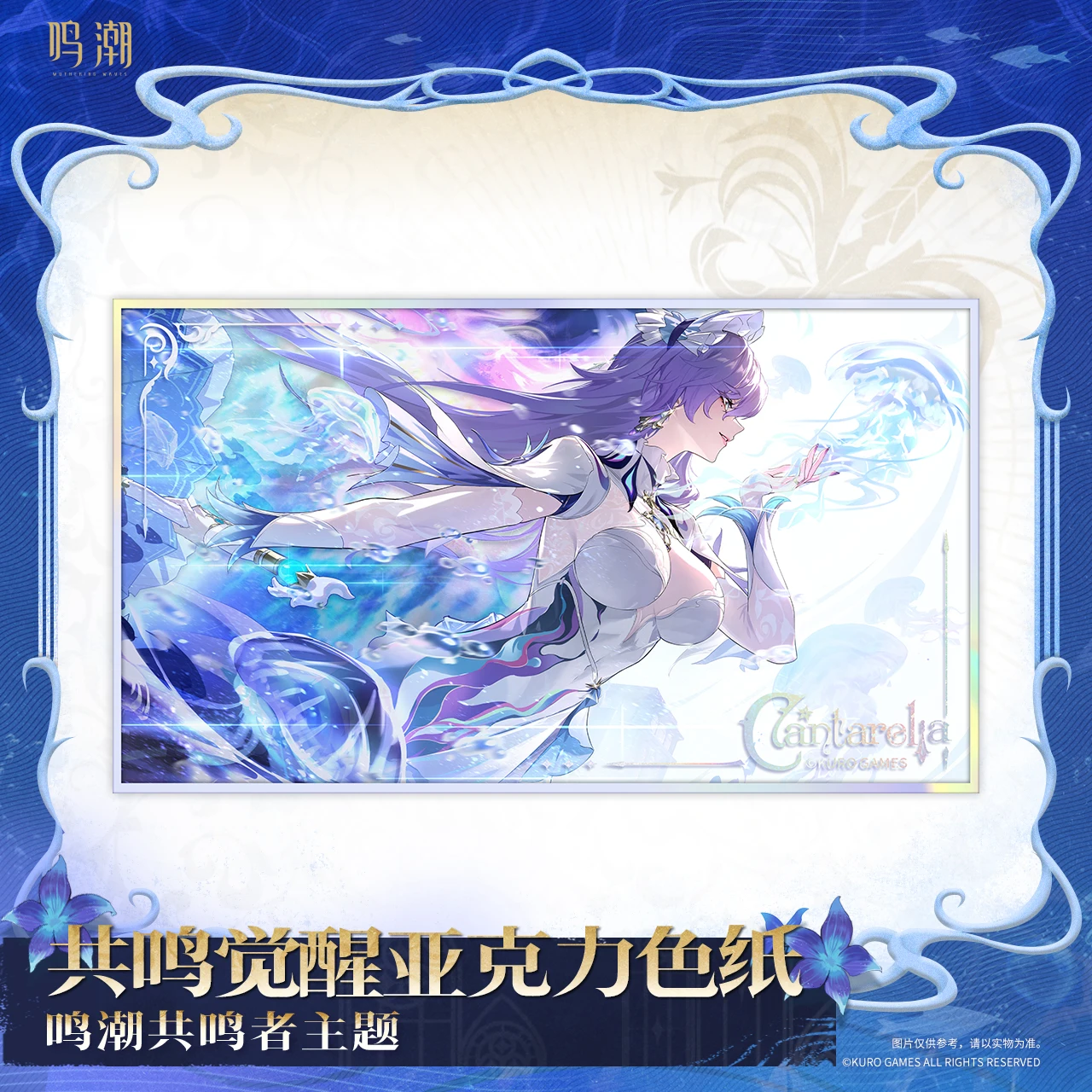 

[Official Merchandise] in Stock Game Wuthering Waves Resonator Series Cantarella Forte Awakened! Echo Summon Acrylic Shikishi