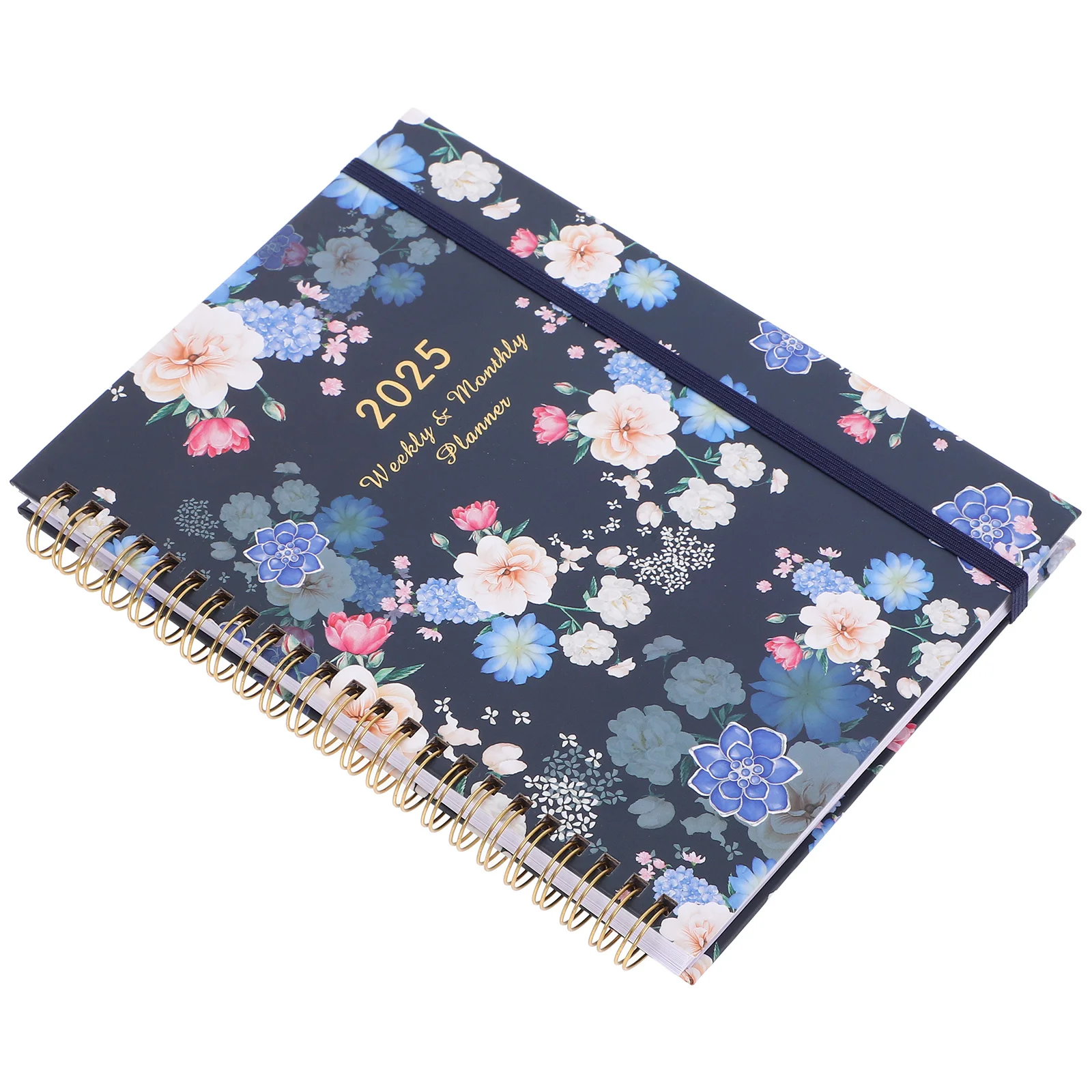 Agenda Cuaderno Estudiante Planificador Académico para Profesores Cuadernos Floral Pequeño Espiral Verano