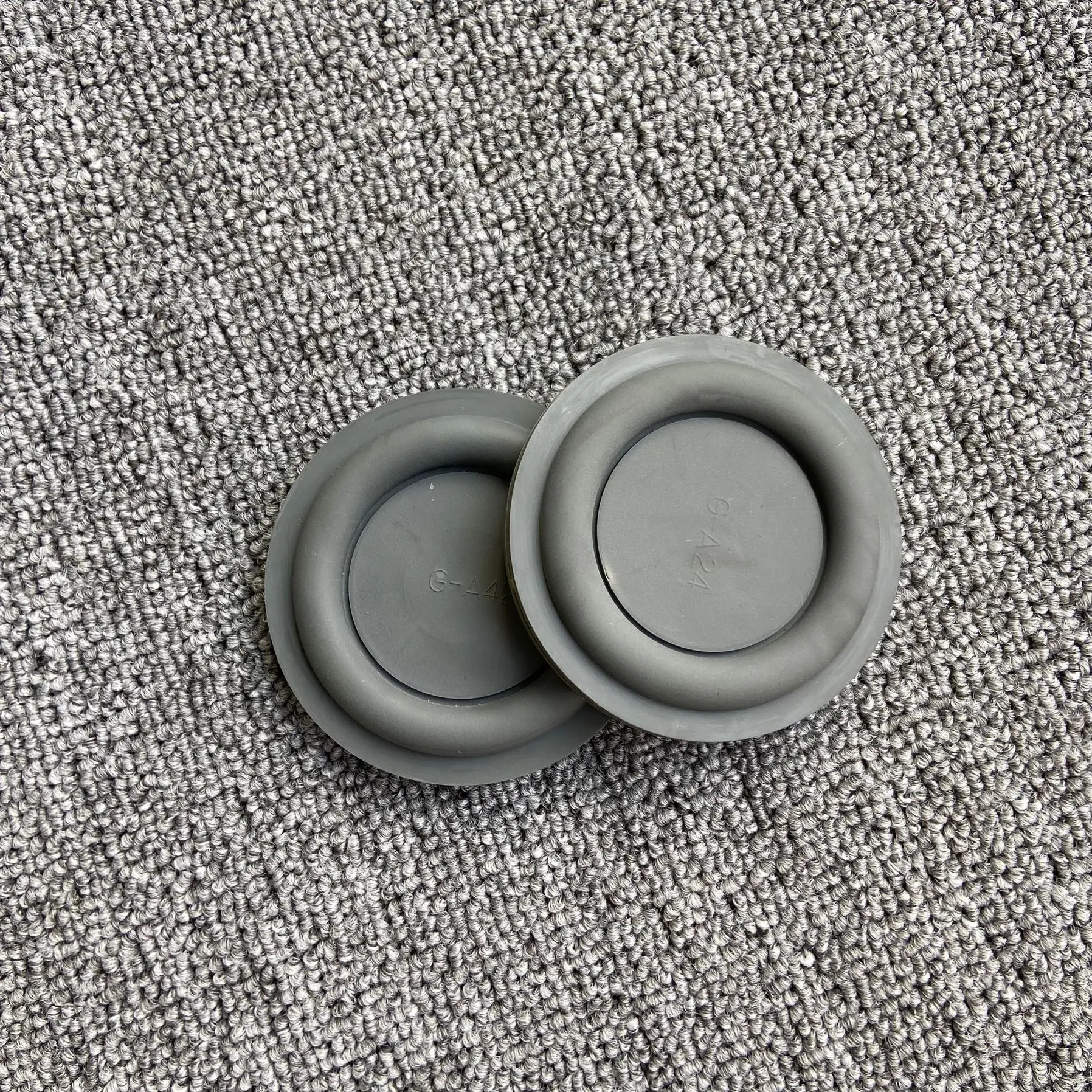 GHXAMP dla JBL CHARGE 2,75 cala 74 MM specjalna membrana metalowa wspomagająca niskie tony promieniowanie szara 2 szt. — zdjęcie produktu 3